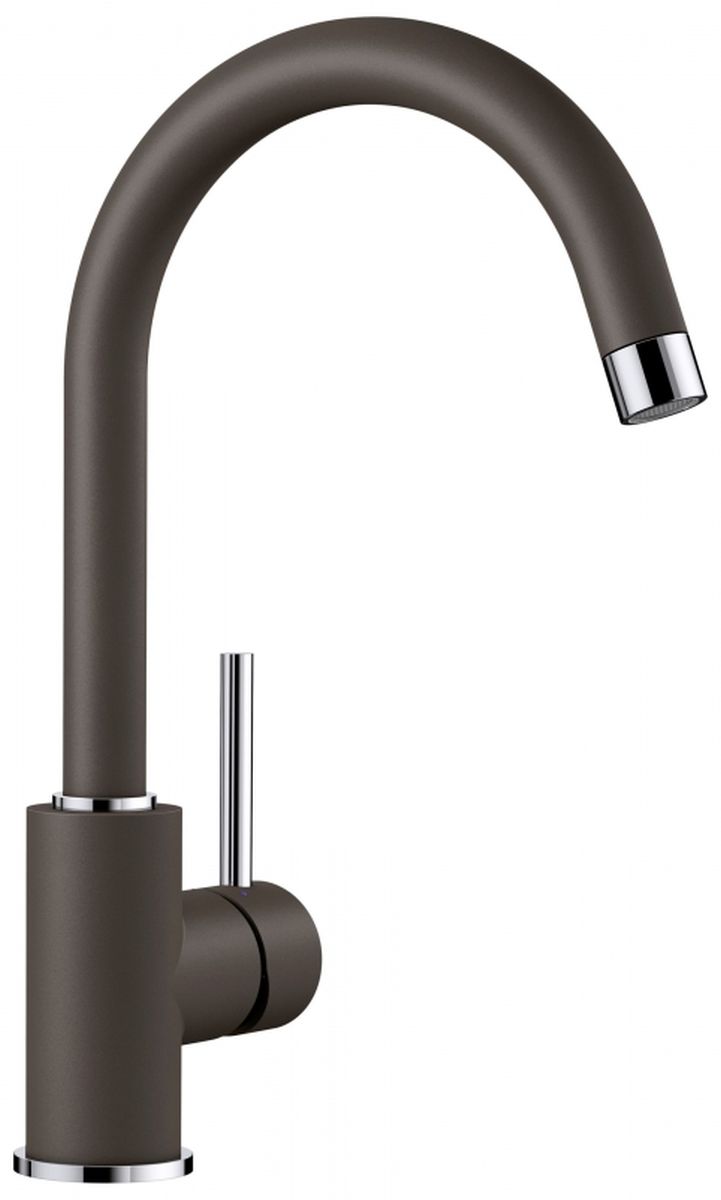Blanco Mida bateria kuchenna stojąca Silgranit kawowy/chrom 519423