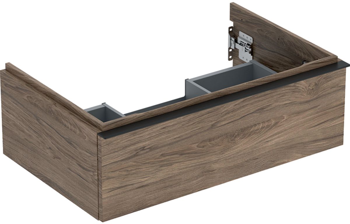 Geberit iCon szafka 74 cm podumywalkowa wisząca orzech hickory/lava mat 502.311.JR.1