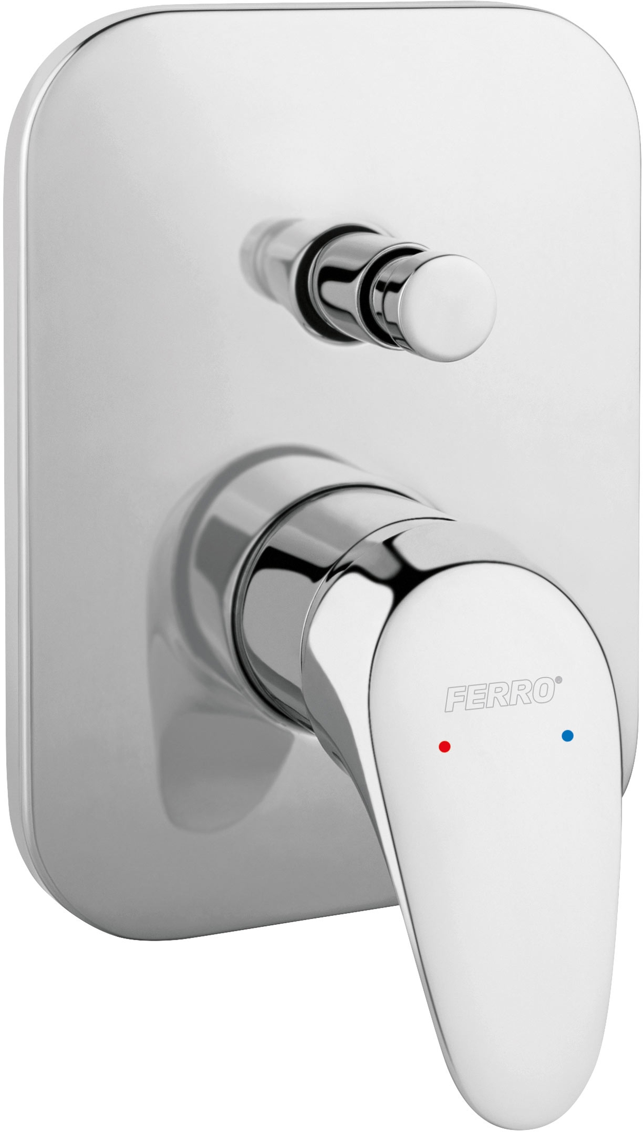 Ferro One bateria wannowo-prysznicowa podtynkowa chrom BFO7P