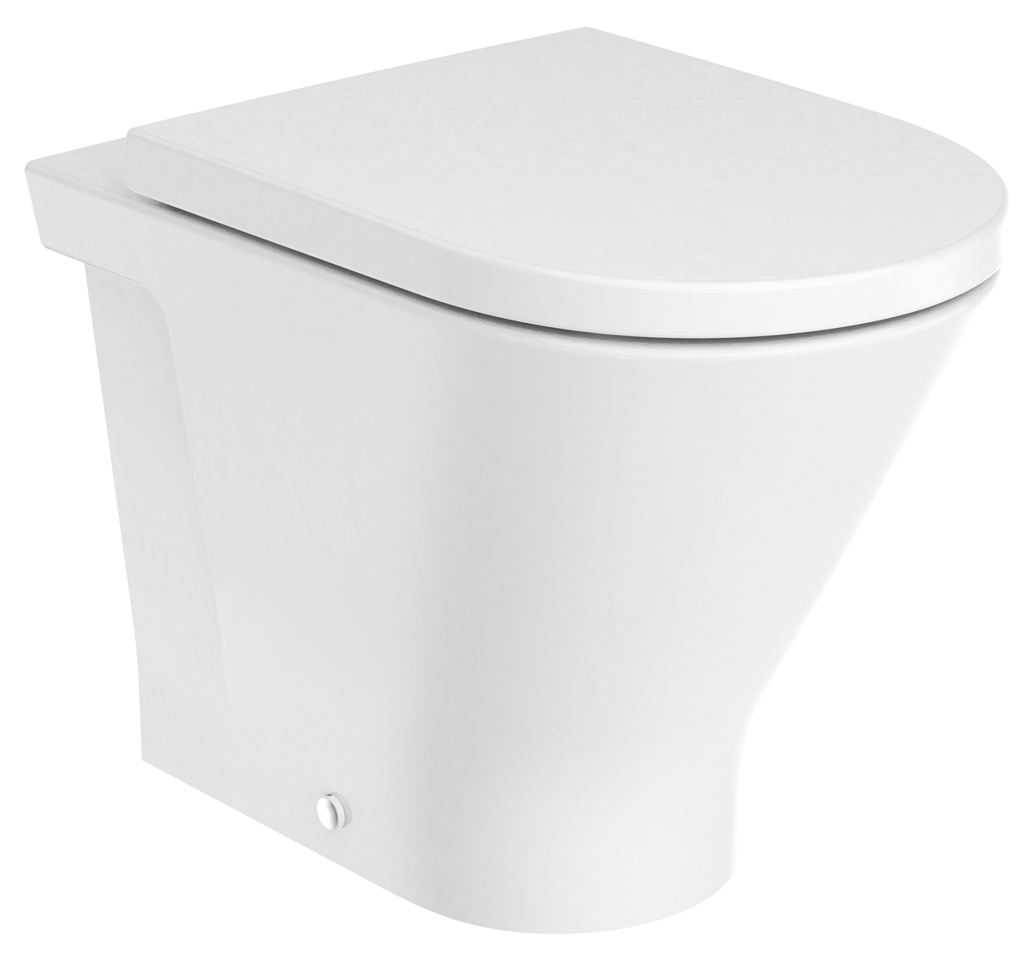 Roca Gap Round miska WC stojąca bez kołnierza biały A3470N7S00