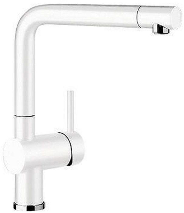 Blanco Linus bateria kuchenna stojąca Silgranit biały mat/chrom 516702 - Wysyłka w 24h