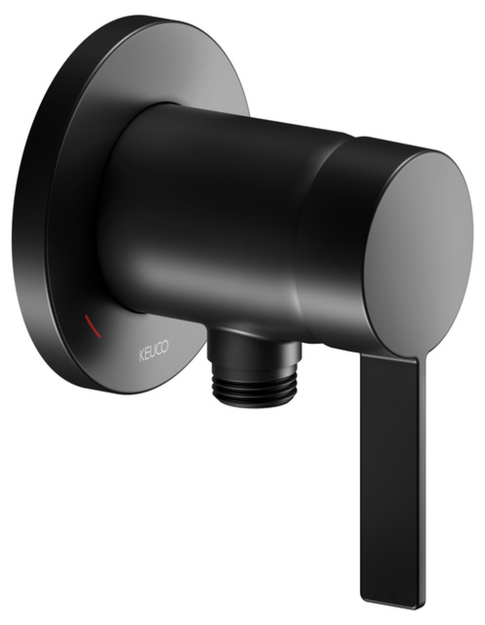 Keuco IXMO Pure bateria prysznicowa podtynkowa czarny mat 59552379501