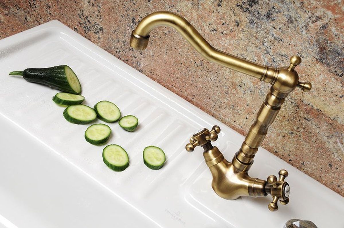 Sapho Antea bateria kuchenna stojąca brąz 3126