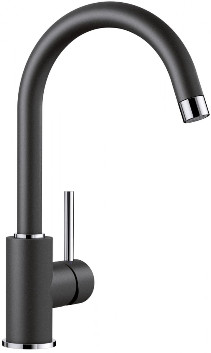 Blanco Mida bateria kuchenna stojąca Silgranit antracyt/chrom 519415