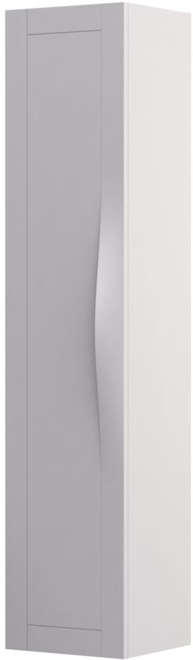 Oristo Skagen szafka łazienkowa 160 cm wisząca boczna wysoka piaskowy mat OR49-SB1D-35-10