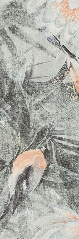 Paradyż Amelia dekor ścienny 25x75 cm C mix kolorów