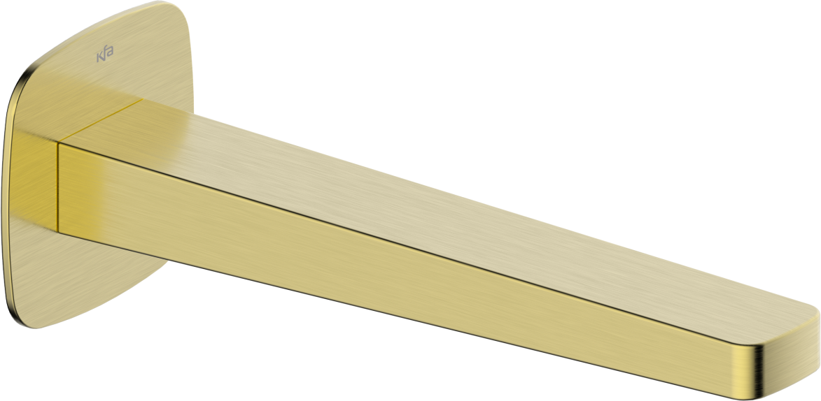 KFA Armatura Malaga wylewka do baterii wannowej złoto szczotkowane 836-007-31