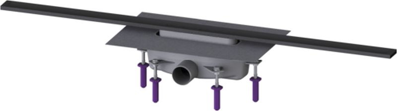 Kessel Linearis Infinity odpływ liniowy prysznicowy 100 cm czarny szczotkowany 45202.10