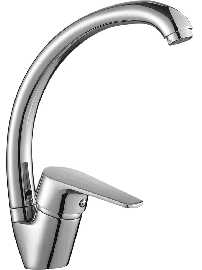 Kuchinox Luga bateria kuchenna stojąca chrom BQL067D