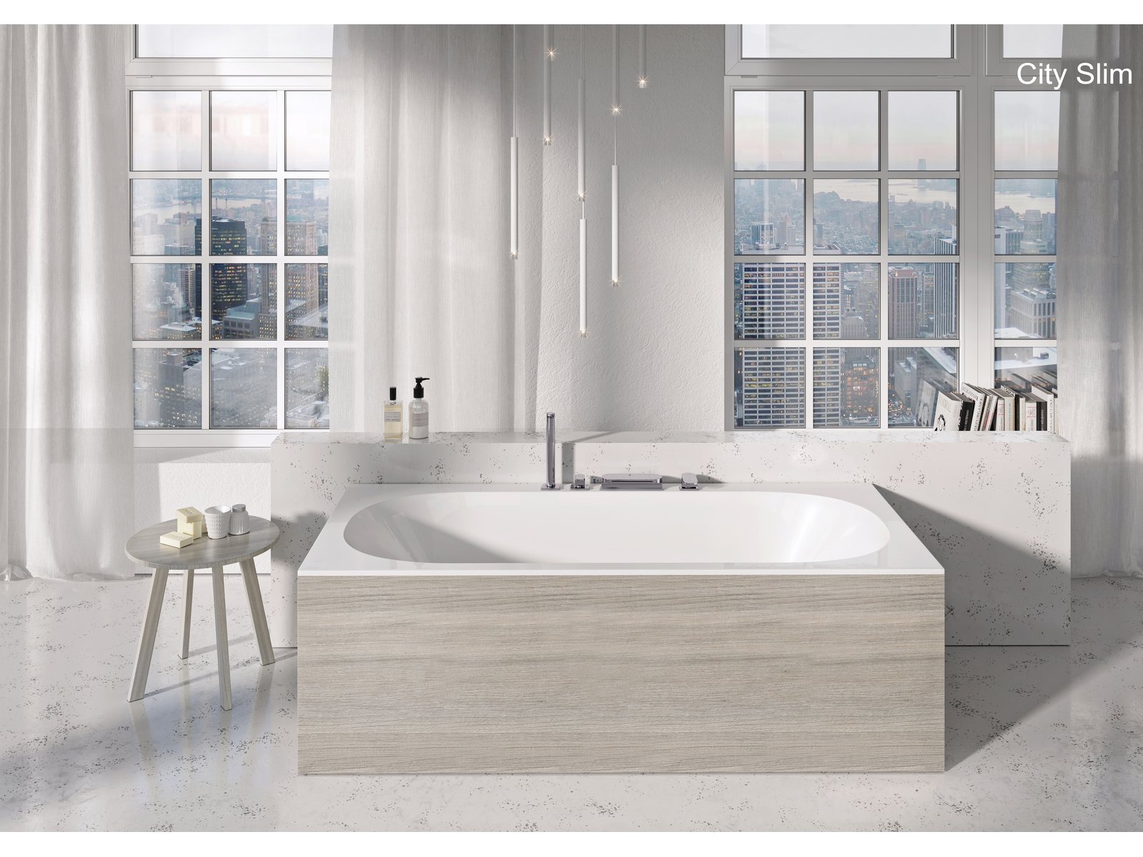 Ravak City panel przedni do wanny 180 cm satynowe drewno X000001107