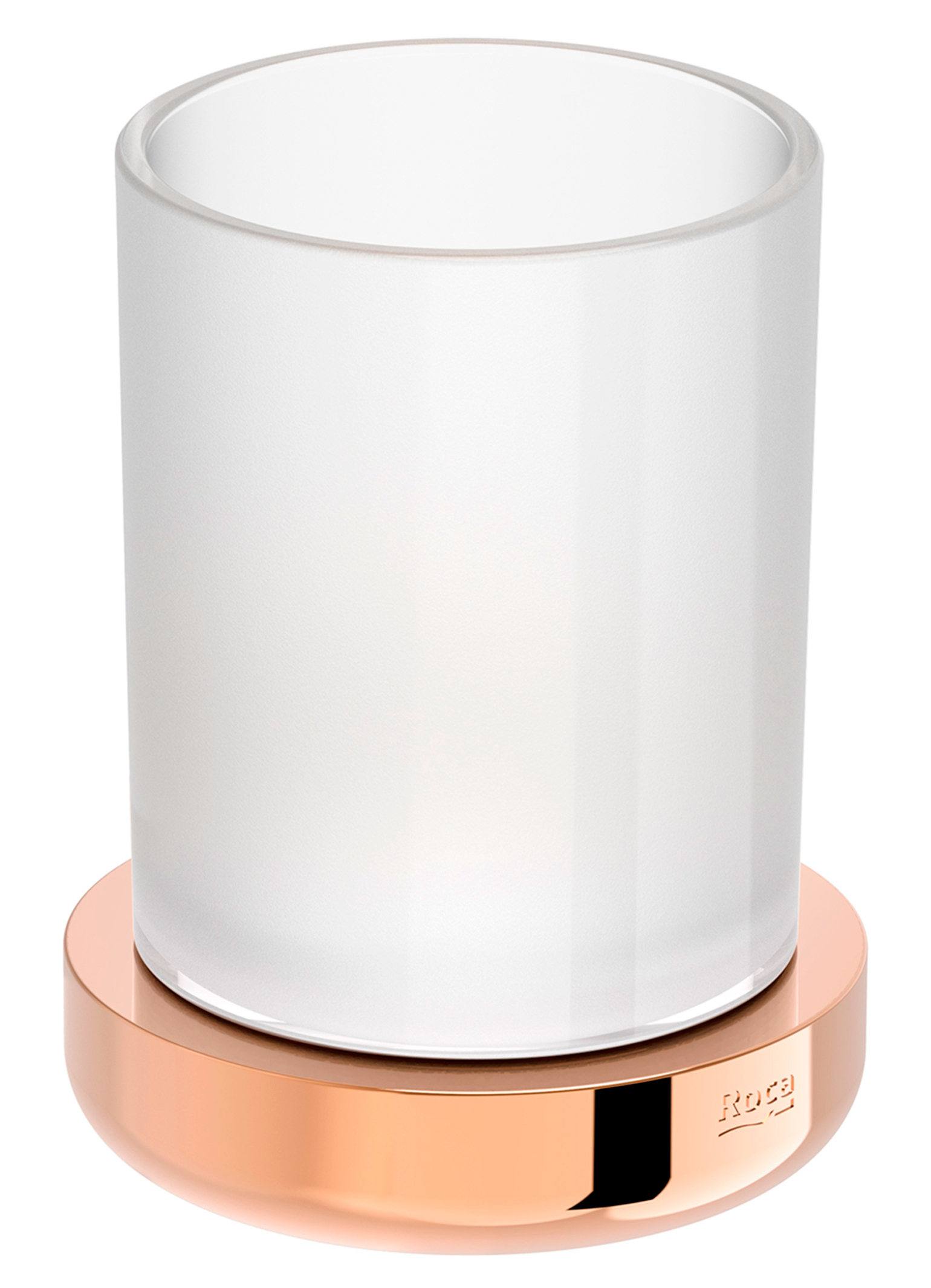 Roca Tempo kubek na szczoteczki stojący różowe złoto A817022RG0