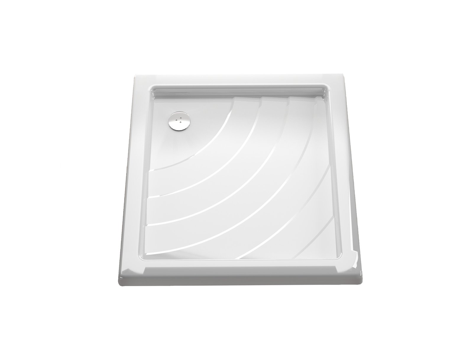 Ravak Kaskada Aneta LA brodzik 90x75 cm prostokątny biały A003701220