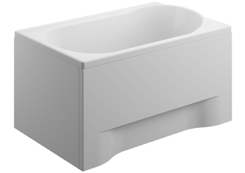 Polimat panel przedni do wanny 100 cm biały 00550 - Wysyłka w 24h