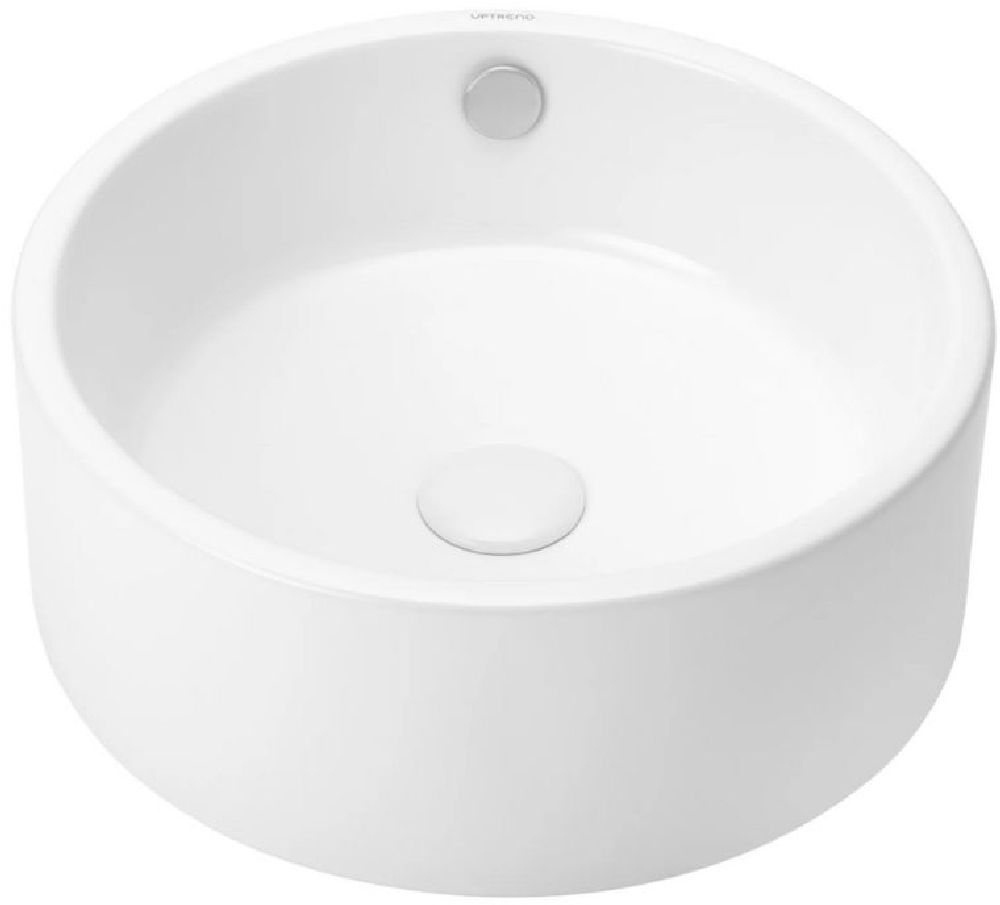 Uptrend Neo umywalka 42x16,5 cm okrągła nablatowa biała TR4570
