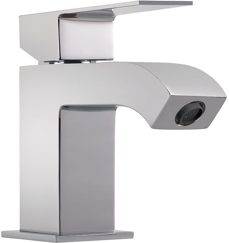 Tres Cuadro-Tres bateria umywalkowa stojąca chrom 1.06.103