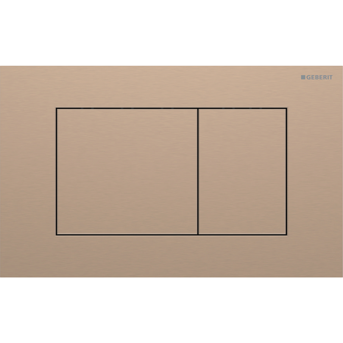 Geberit Sigma40 przycisk spłukujący do WC czerwone złoto szczotkowane 115.629.QB.1