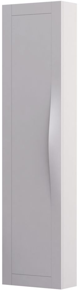 Oristo Skagen szafka łazienkowa 160 cm wisząca boczna wysoka piaskowy mat OR49-SB1D-40-10