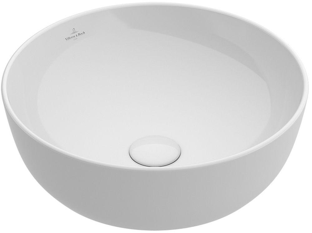 Villeroy & Boch Artis umywalka 43 cm nablatowa okrągła CeramicPlus Weiss Alpin 417943R1 - Wysyłka w 24h