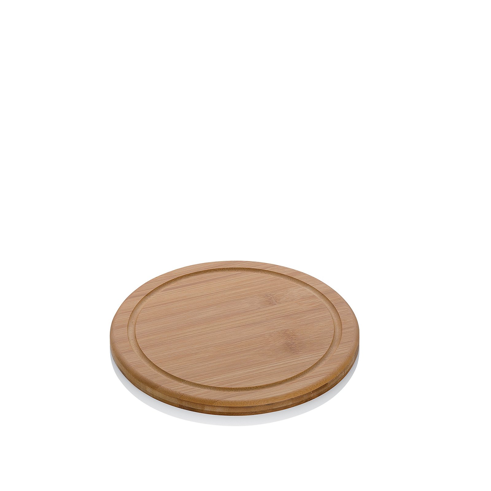 Kela Katana deska kuchenna do krojenia okrągła bambus jasny brąz 12007