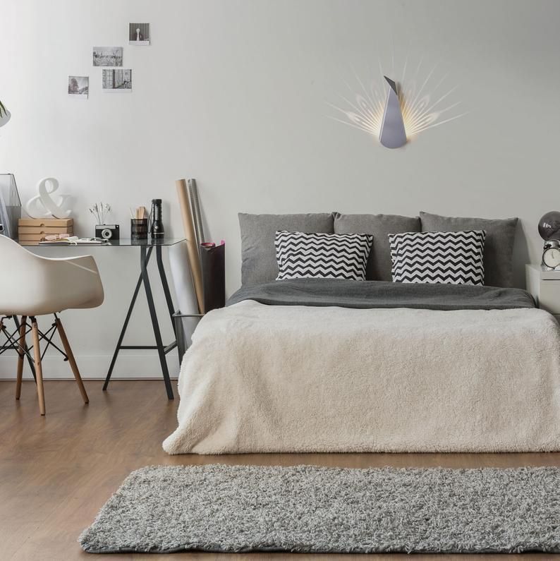 Abigali Origami Pawn kinkiet 1x3W LED biały PAWN-W