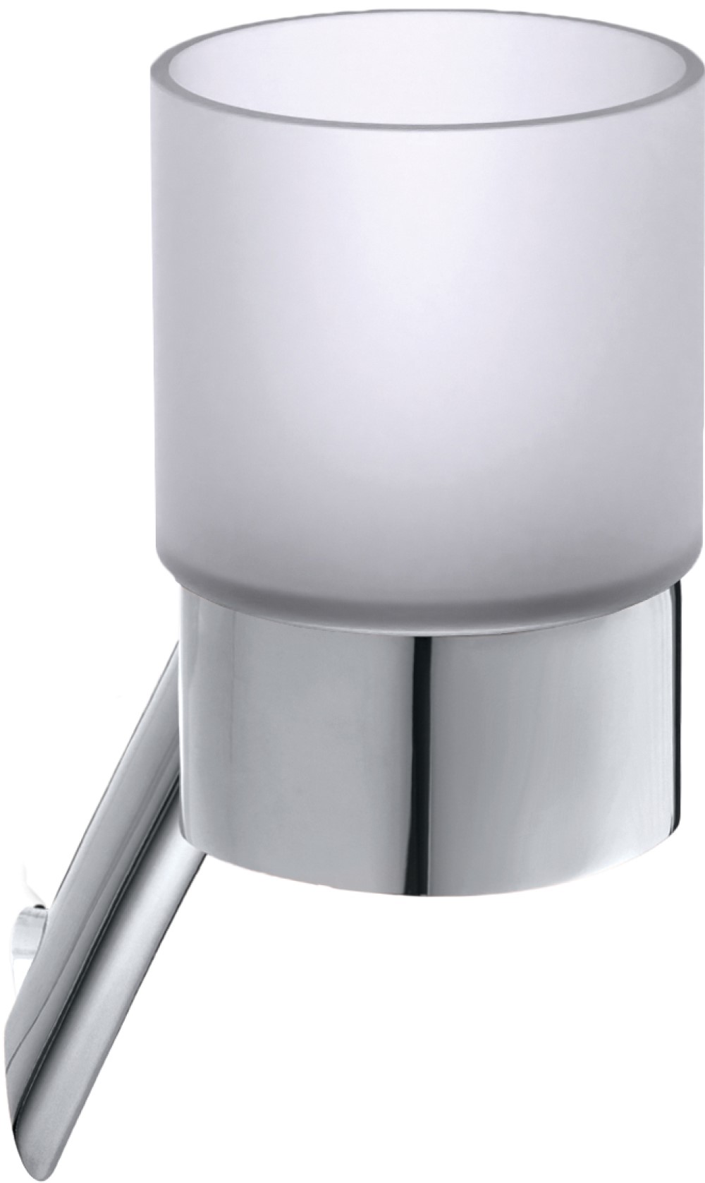 Deante Silia kubek na szczoteczki chrom/szkło mleczne ADI0911 - Wysyłka w 24h