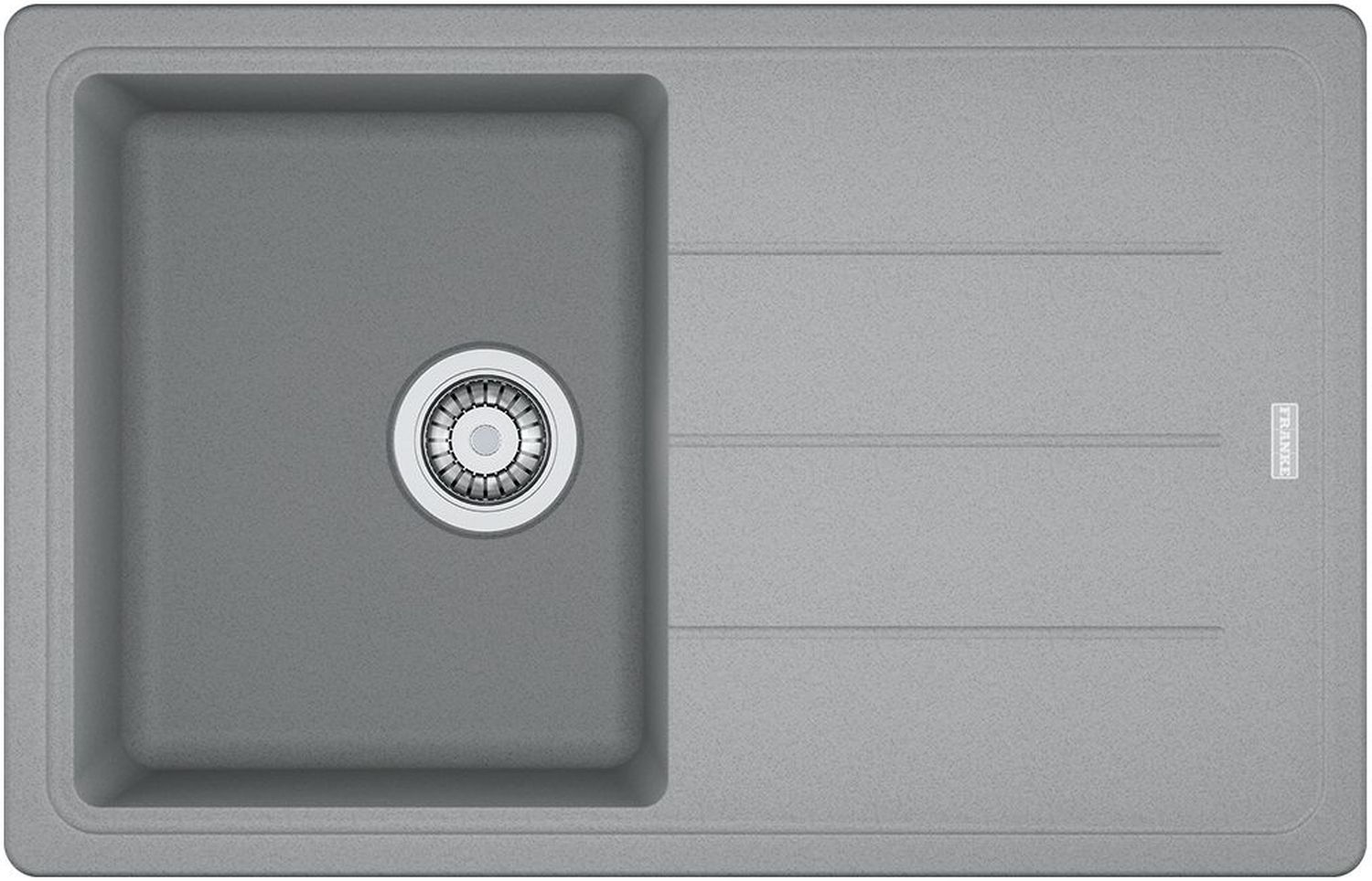 Franke Basis BFG 611-78 zlewozmywak 78x50 cm Fragranite kamienny szary 114.0676.295