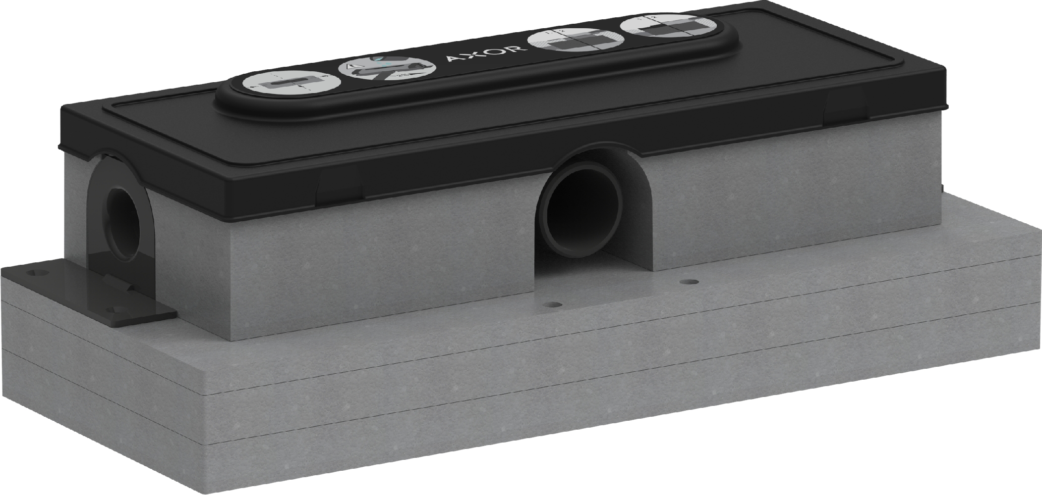 Axor uBox universal zestaw podstawowy do odpływu liniowego 01006180