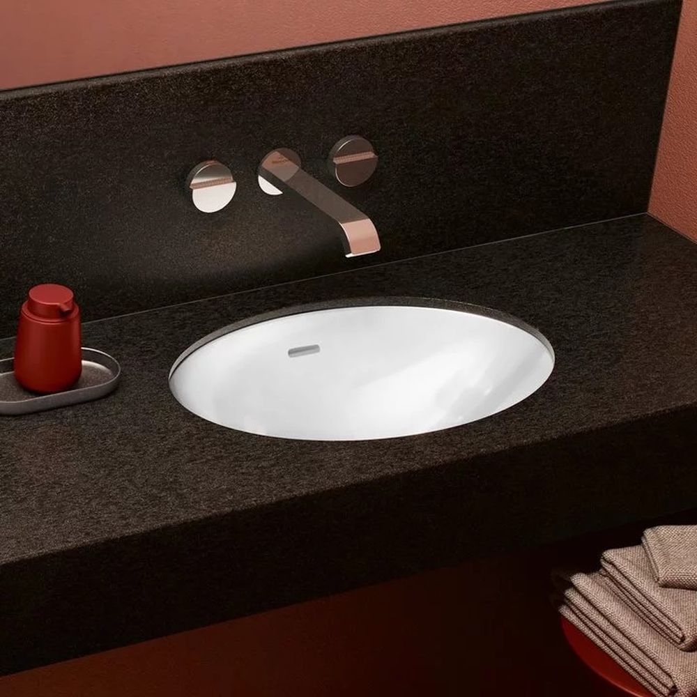 Villeroy & Boch Loop & Friends umywalka 48,5x32,5 cm owalna podblatowa biała 4A5400R1