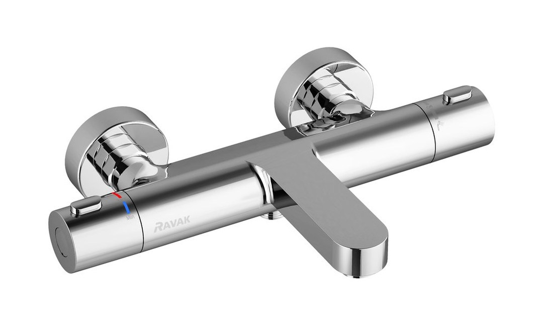 Ravak Termo TE 023.00/150 bateria wannowo-prysznicowa ścienna termostatyczna chrom X070097