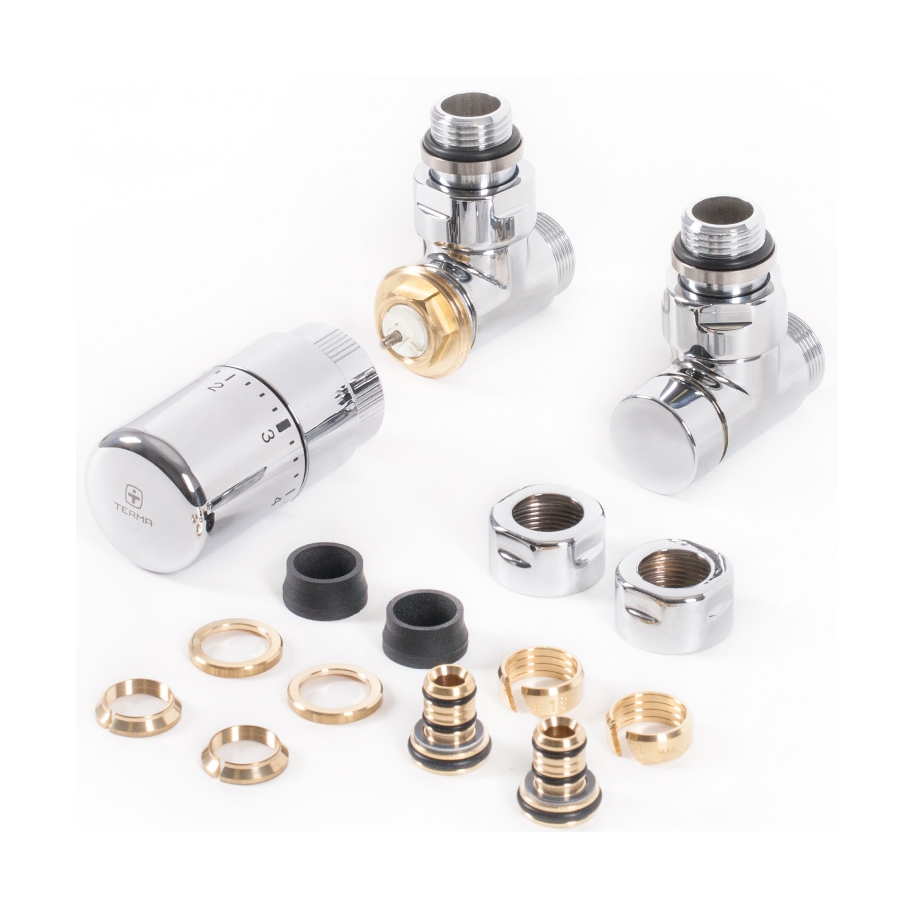 Terma zestaw termostatyczny chrom WRZTCG3-CR