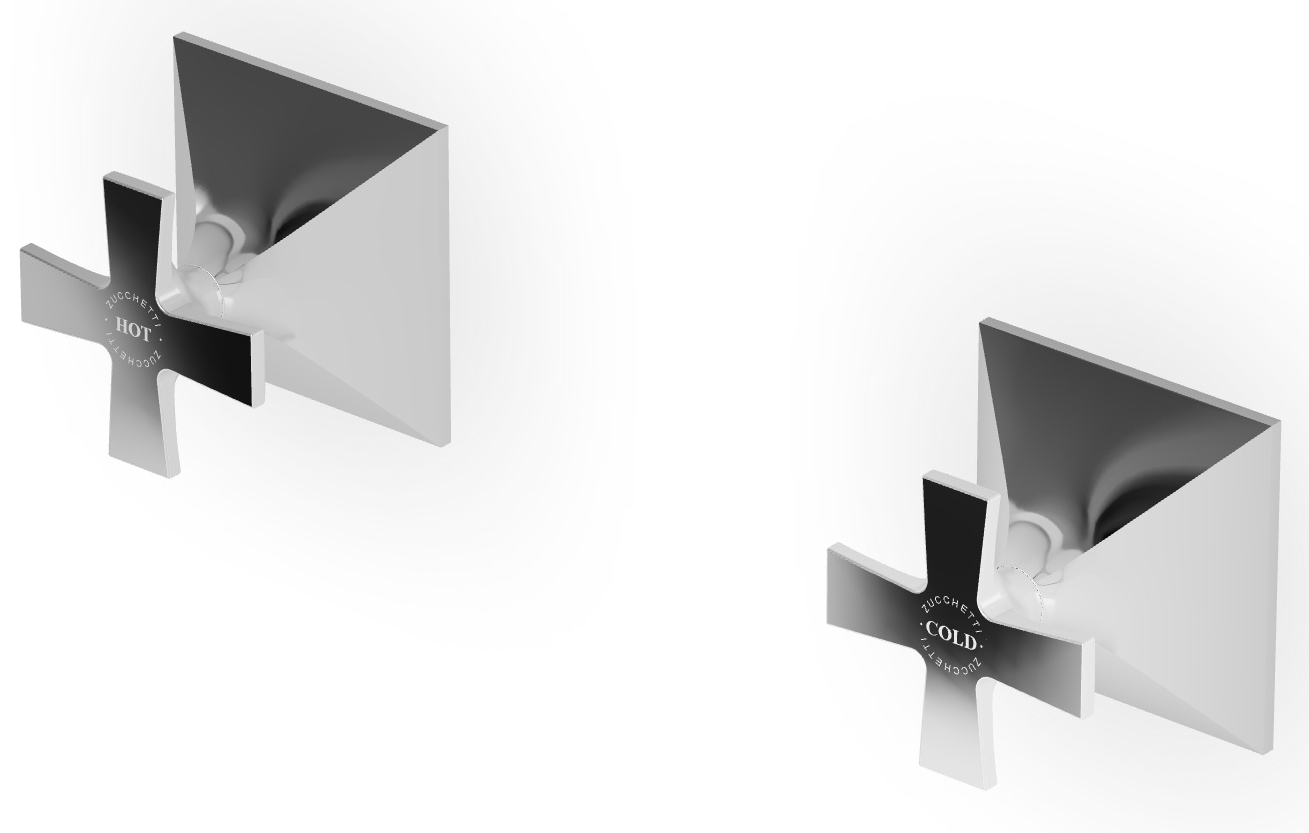 Zucchetti Bellagio bateria prysznicowa podtynkowa chrom ZB1738