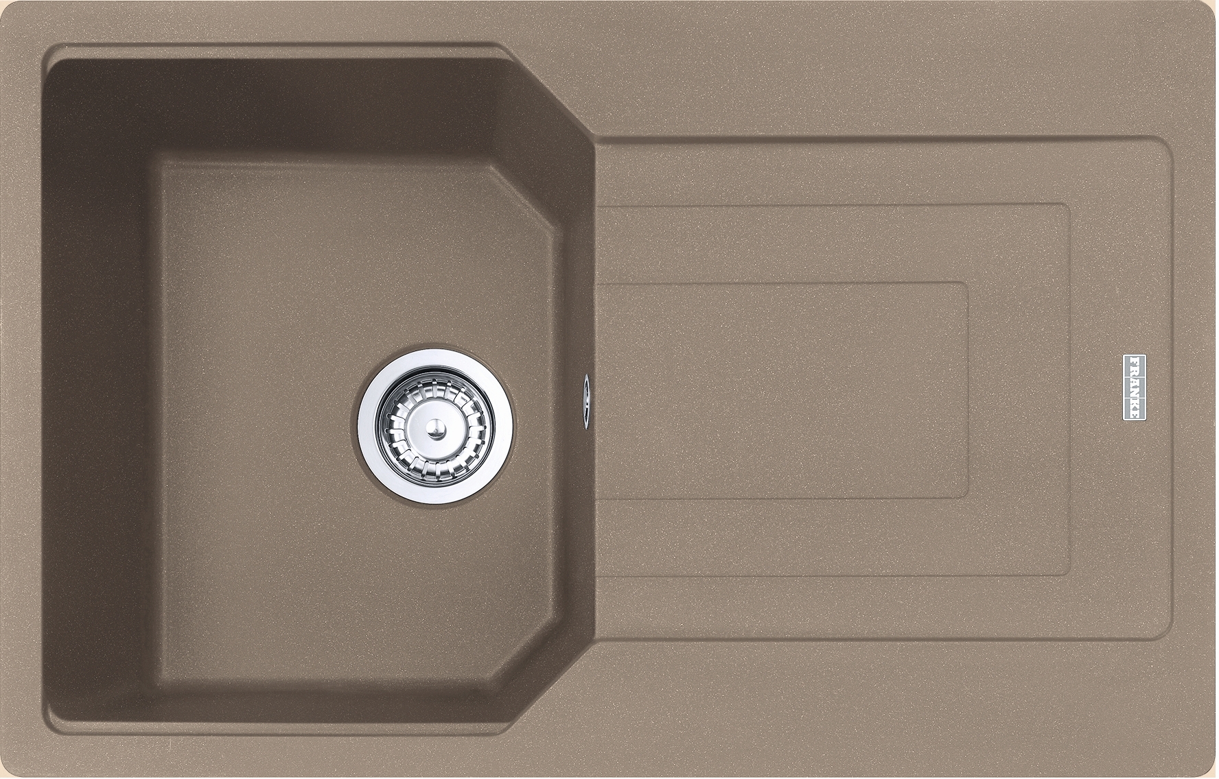 Franke Urban UBG 611-78 GSC zlewozmywak 78x50 cm Fragranite cappuccino 114.0687.271