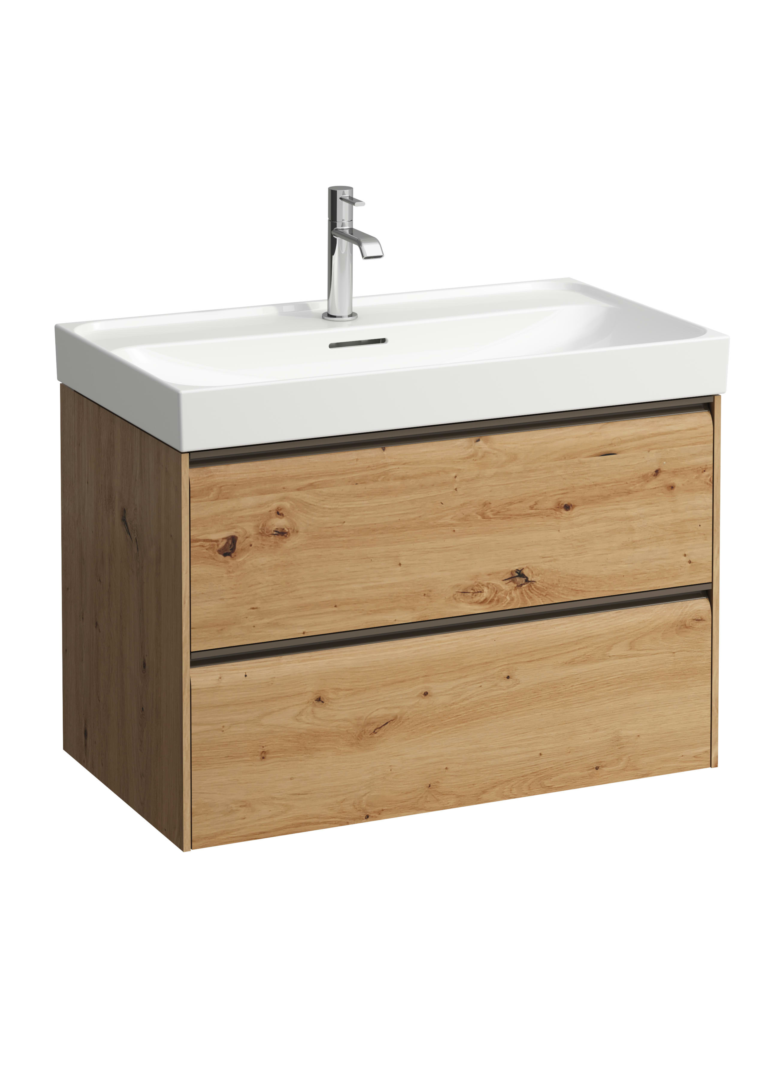 Laufen Meda szafka 78,4x44,8x51,5 cm podumywalkowa wisząca dziki dąb H4216120112671