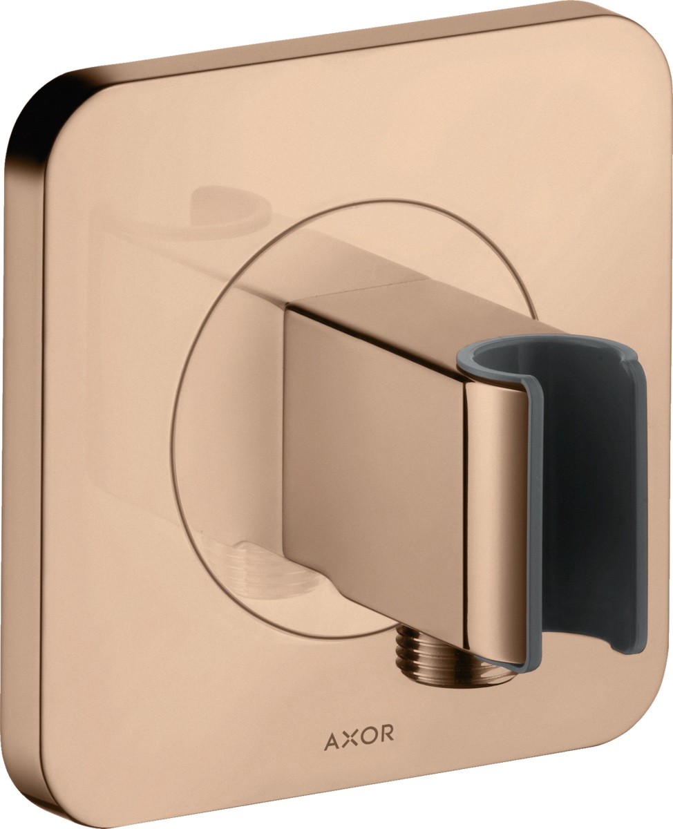 Axor Citterio E przyłącze kątowe z uchwytem czerwone złoto polerowane 36724300