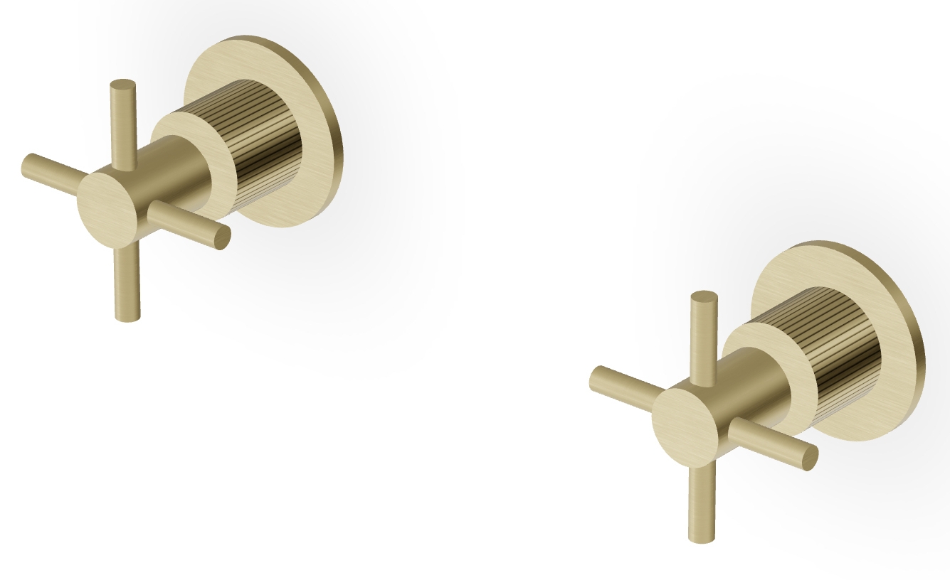 Zucchetti Helm bateria prysznicowa podtynkowa złota ZHM738.XP31G2