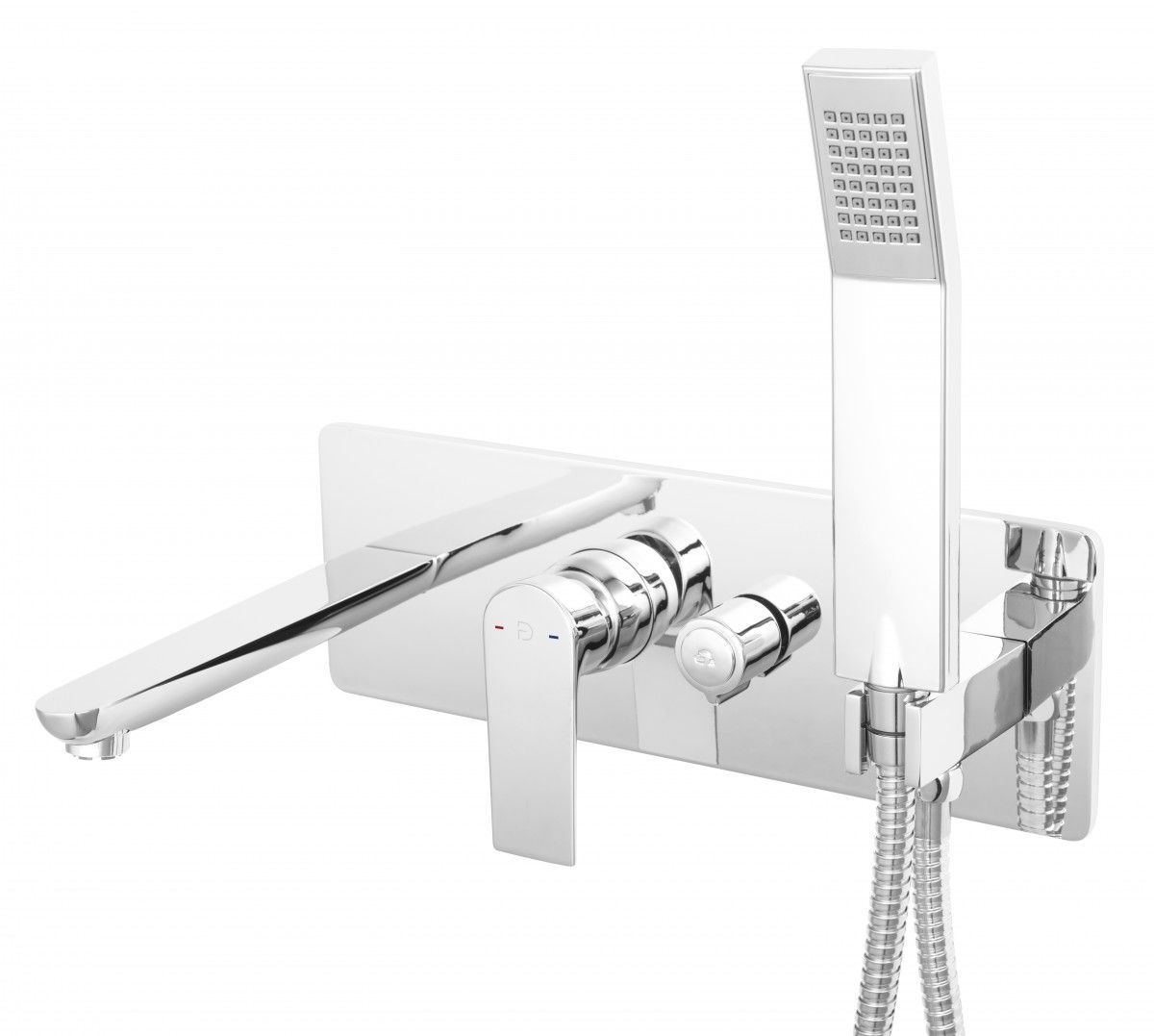 FDesign Pinea bateria wannowo-prysznicowa podtynkowa chrom FD1-PNA-11P-11