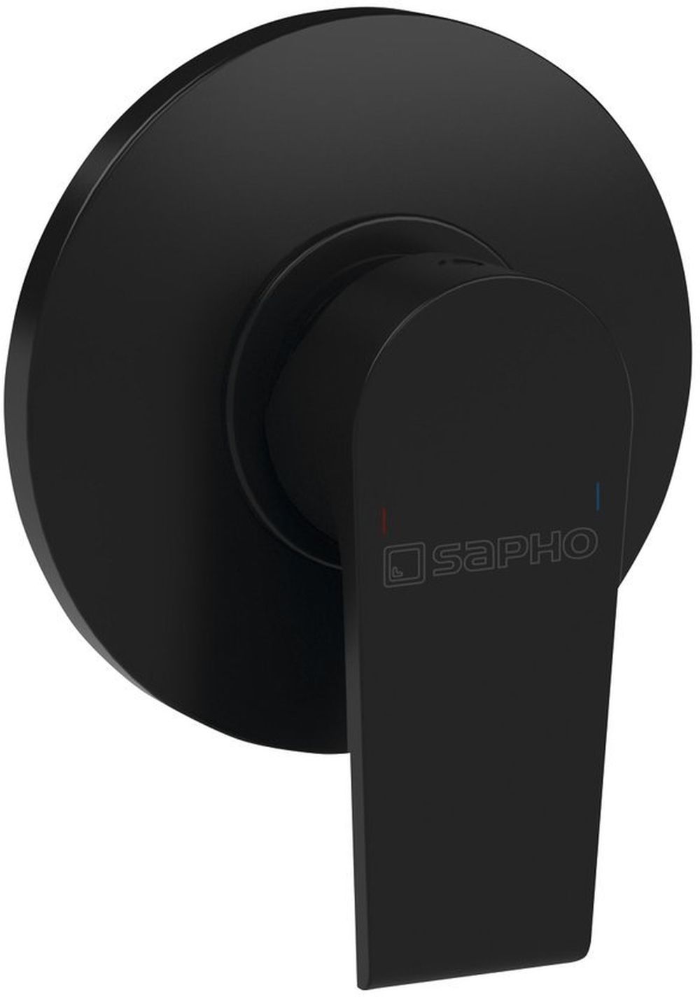 Sapho Kai bateria prysznicowa podtynkowa czarny mat KA41/15