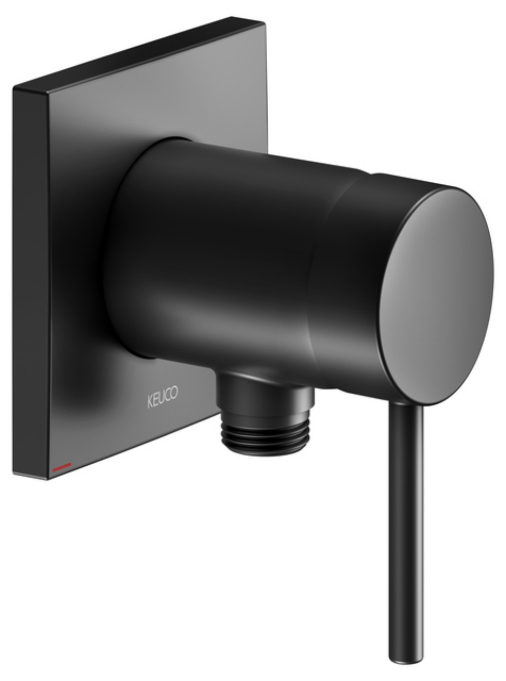 Keuco IXMO Soft bateria prysznicowa podtynkowa czarny mat 59552370202