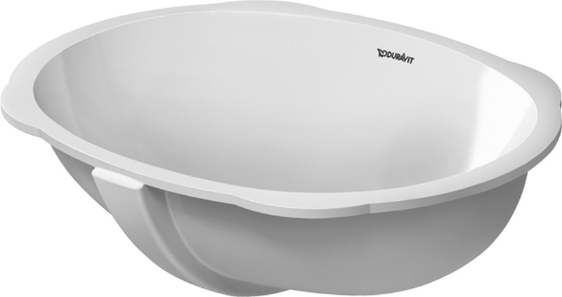 Duravit Santosa umywalka 51x37,5 cm podblatowa owalna biała 0466510000 - Wysyłka w 24h