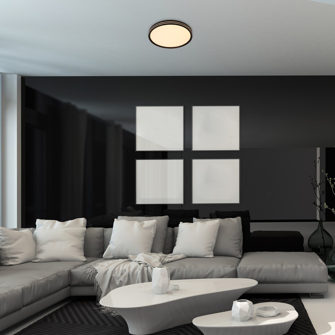 Rabalux Epora plafon 1x25W LED czarny mat 71118 - Wysyłka w 24h