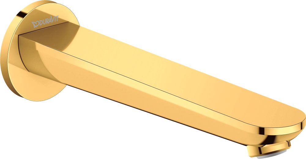 Duravit Wave wylewka wannowa złoto polerowane WA5240010034