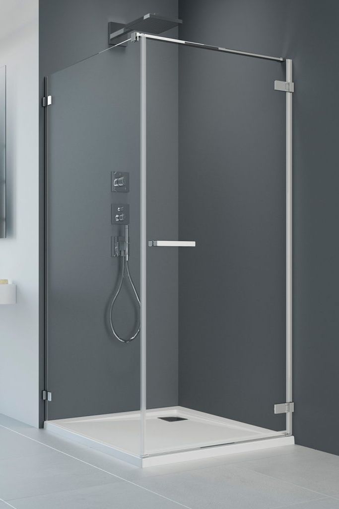Radaway Arta KDJ I drzwi prysznicowe 100 cm prawe chrom+/szkło przezroczyste 1386083-03-01R