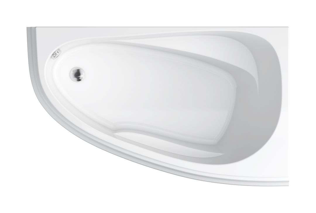 Cersanit Joanna New wanna narożna 160x95 cm prawa biała S301-169