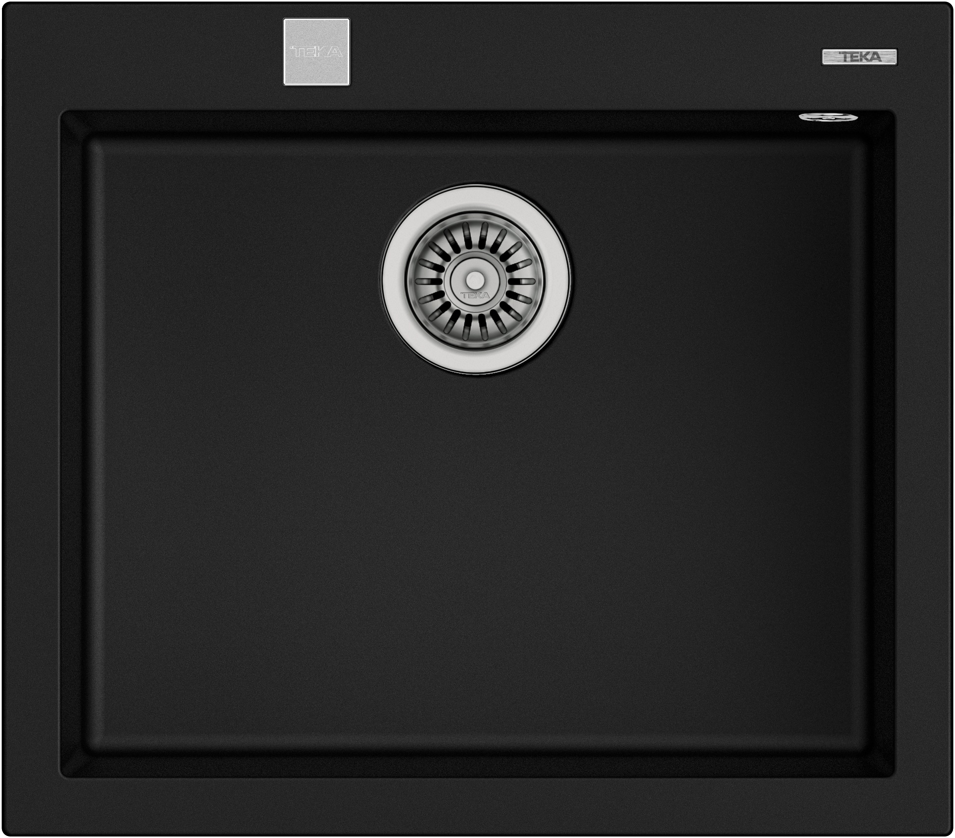 Teka Forsquare 50.40 TG zlewozmywak 57x50 cm Tegranit czarny 115230005