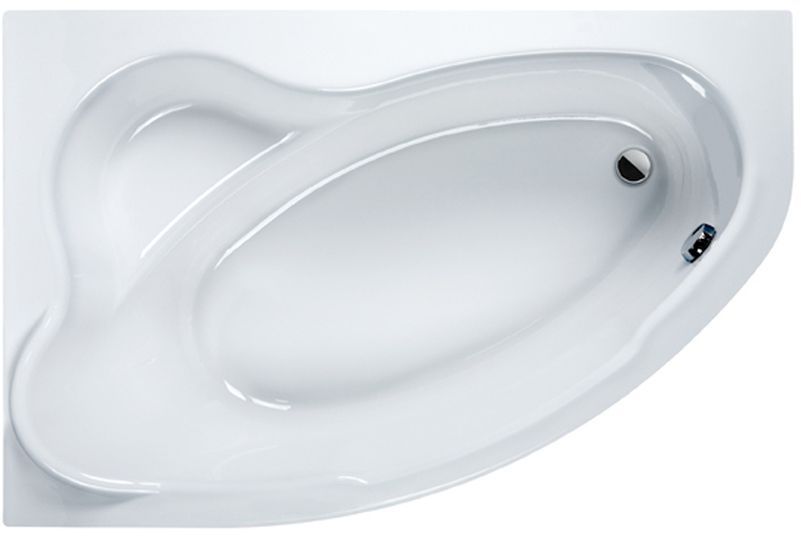 Sanplast Comfort wanna narożna 140x90 cm lewa WAL/CO 90x140+ST5 biała 610-060-0140-01-000