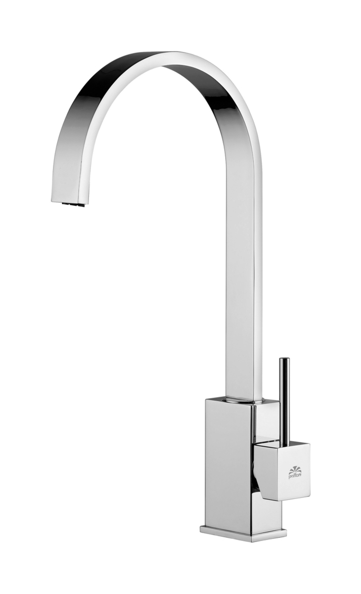 Paffoni Level bateria kuchenna stojąca chrom LEA880CR