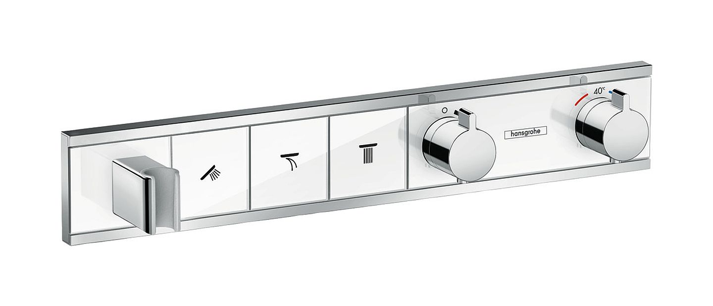 Hansgrohe RainSelect bateria wannowo-prysznicowa podtynkowa termostatyczna biały/chrom 15356400