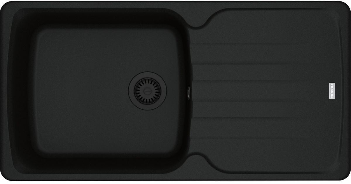 Franke Antea zlewozmywak granitowy 97x50 cm czarny 114.0693.550