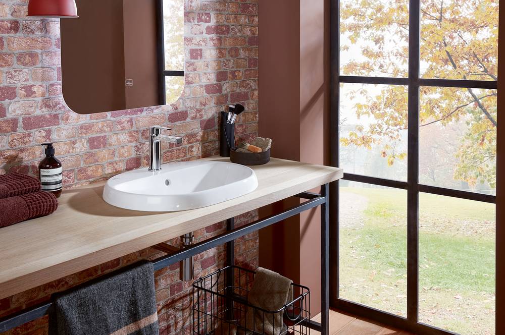 Villeroy & Boch Architectura umywalka 60x45 cm wpuszczana owalna CeramicPlus Weiss Alpin 5A6660R1