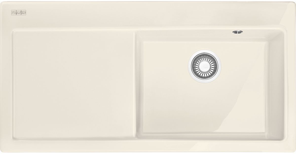 Franke Mythos MTK 611-100 zlewozmywak ceramiczny 100x51 cm Fraceram kremowy 124.0379.852